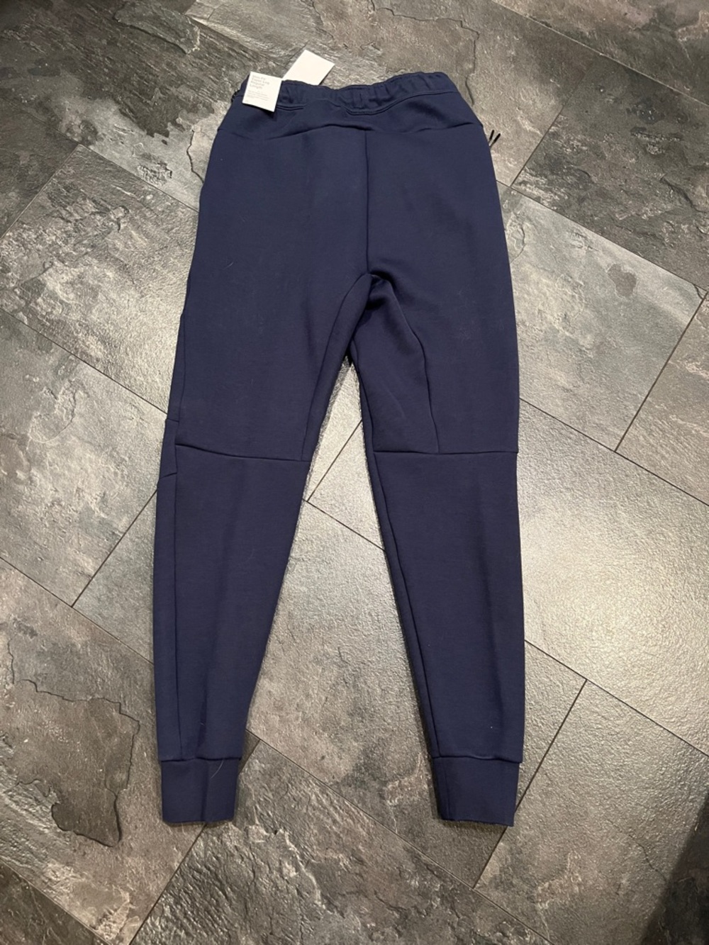 Nike Dark Blue Slim Tech Fleece Joggers - Picture 2 of 5